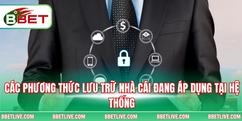 Các phương thức lưu trữ nhà cái đang áp dụng tại hệ thống